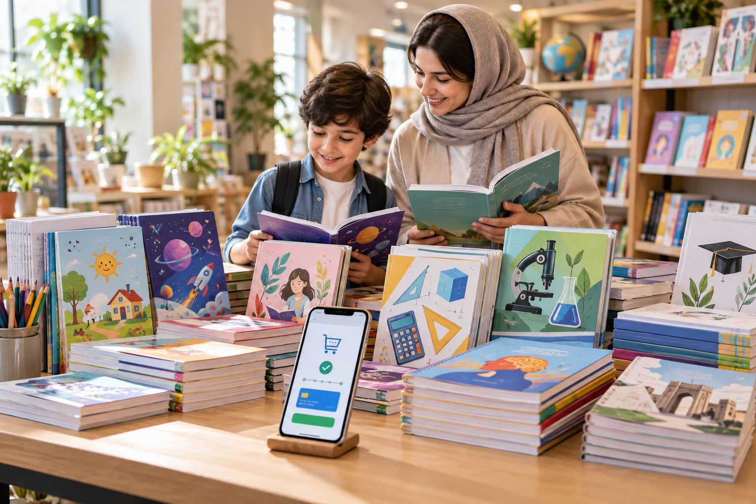 راهنمای خرید کتاب کمک درسی با اسنپ پی