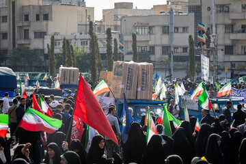 رزمایش مواسات و کمک مومنانه بعثت در تهران