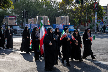 رزمایش مواسات و کمک مومنانه بعثت در تهران