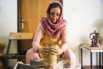 افتتاح خانه های صنایع دستی در حاشیه نخستین همایش و نمایشگاه هتلداری و صنایع وابسته کشور- کرمان