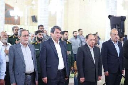 مراسم سالروز به آتش کشیده شدن مسجد جامع کرمان برگزار شد