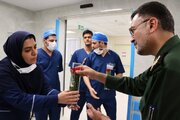 فرمانده سپاه استان سمنان: پرستاران در خط مقدم جهاد سلامت و امیدآفرینی جامعه هستند