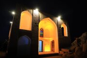 مراسم پایان بهسازی تخت درگاه‌قلی‌بیگ کرمان برگزار شد