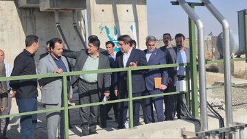 تصفیه‌خانه فاضلاب آبرومند با ظرفیت روزانه ۳۰۰ مترمکعب آماده بهره‌برداری  شد