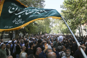 تشییع پیکر حجت‌الاسلام یاسر طاهری - ساری