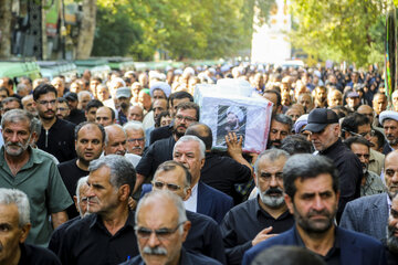 تشییع پیکر حجتالاسلام یاسر طاهری - ساری