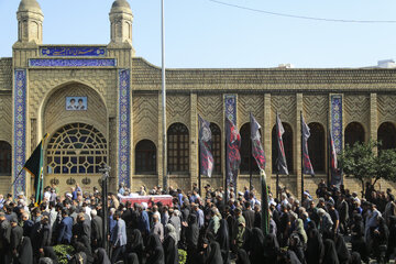 تشییع پیکر حجت‌الاسلام یاسر طاهری - ساری