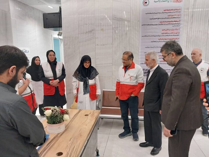 بازدید سرکنسول ایران در کربلای معلی از بیمارستان هلال احمر&nbsp;