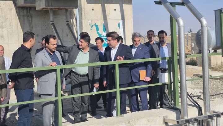تصفیه‌خانه فاضلاب آبرومند با ظرفیت روزانه ۳۰۰ مترمکعب آماده بهره‌برداری  شد