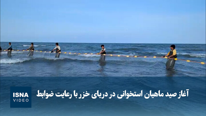 آغاز صید ماهیان استخوانی در دریای خزر با رعایت ضوابط