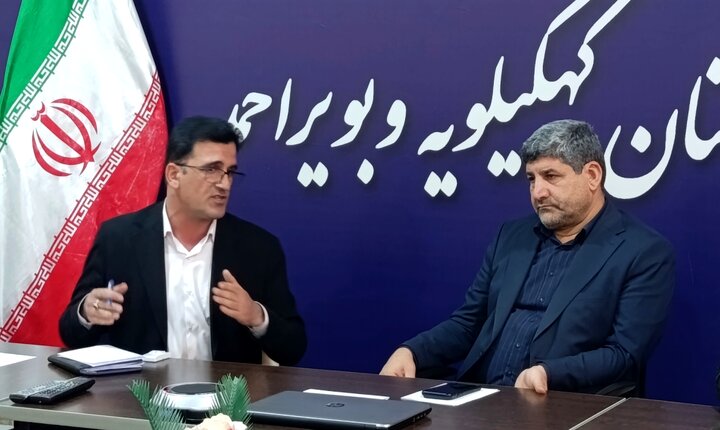 بازدید معاون فرهنگی معاون اول رئیس جمهور از جهاد دانشگاهی کهگیلویه و بویراحمد
