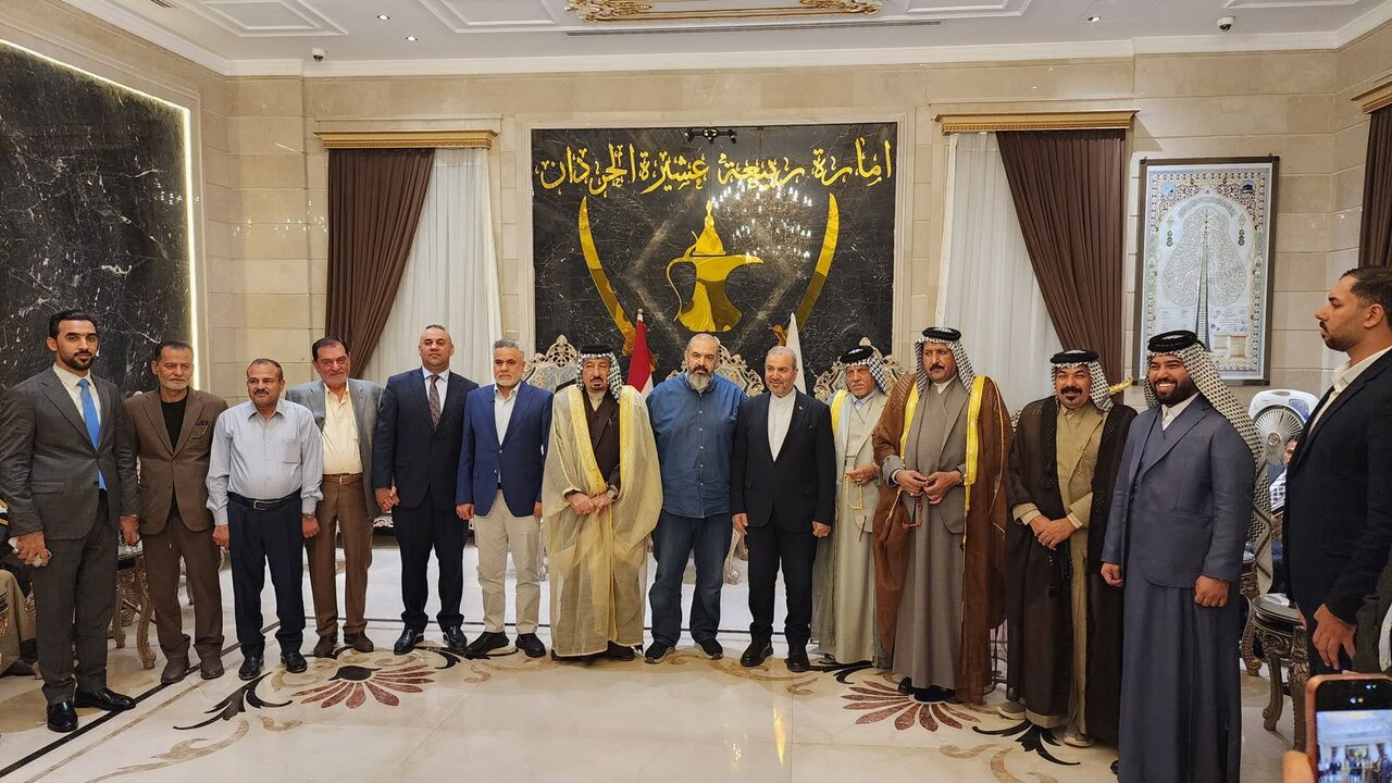 همبستگی شیوخ عشایر عراق با ایران در دیدار با سفیر