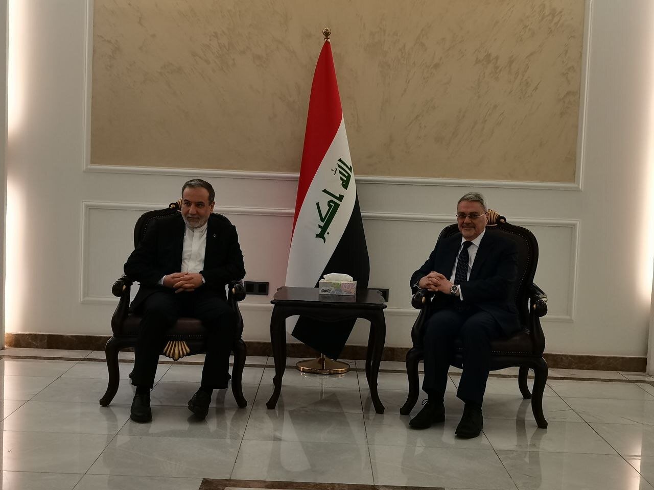 سفر وزیر خارجه ایران به بغداد