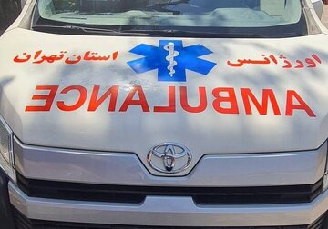 تصادف زنجیره ای در محوز فیروزکوه ۸ مصدوم برجای‌ گذاشت