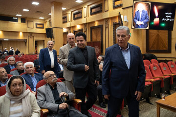 صمد حسن زاده،‌ رئیس اتاق بازرگانی ایران در مراسم گرامیداشت زنده‌یاد مهندس محسن خلیلی عراقی