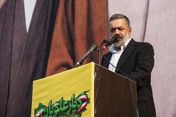 حضور «محمود کریمی» مداح در رزمایش جان‌فدایان ایران - ساری