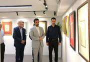 نمایش حدود ۵۰ اثر خوشنویسی در نمایشگاه «ایران ماندگار» شیراز