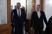 استقبال عراقچی از لاوروف در وزارت خارجه ایران