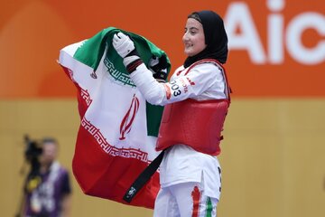 آیلار جامی نخستین طلایی ایران در بازی‌های پاراآسیایی/ یک طلا و یک برنز برای پاراتکواندو