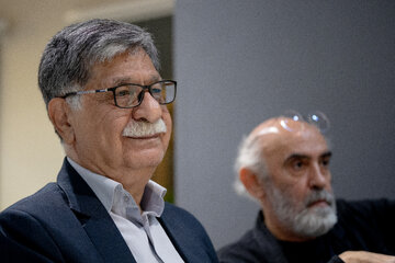 محمدمهدی فرقانی در مراسم بزرگداشت فریدون صدیقی