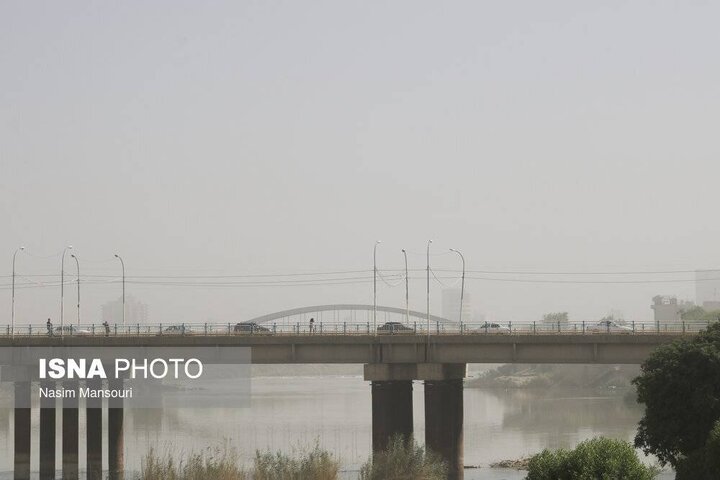 وضعیت «ناسالم» هوا در ۱۱ شهر خوزستان 