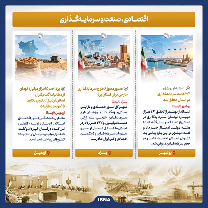 اخبار امیدبخش ایران در هفته سوم مهر