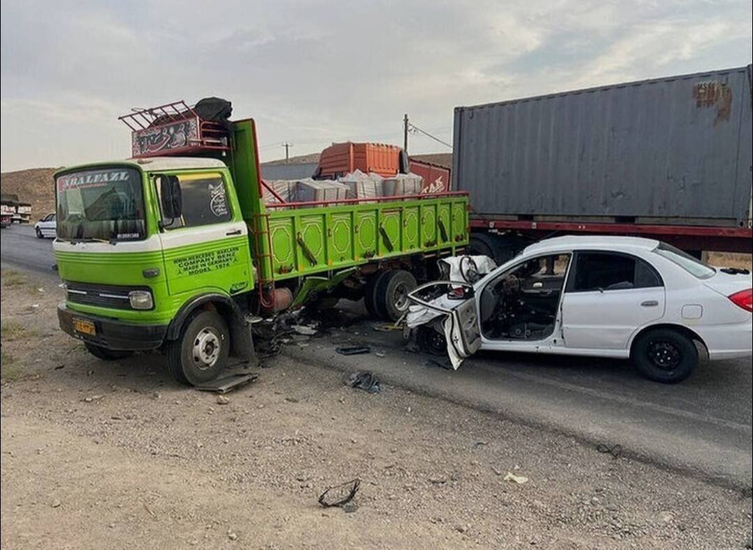 جان باختن یک مادر و کودک در اتوبان غدیر