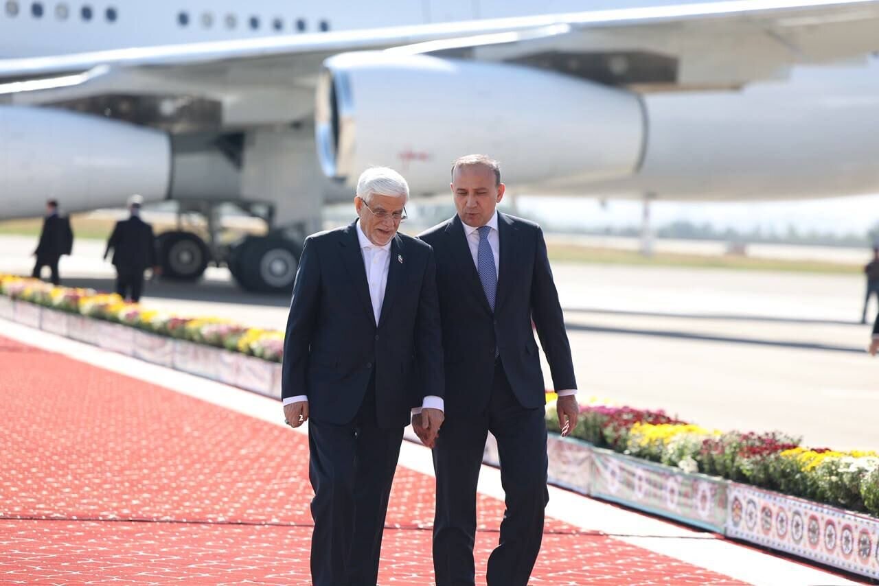 Iran's first VP arrives in Tajikistan for SCO summit