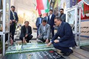 ادای احترام معاون رئیس جمهور به مقام شهدا در کرمان 