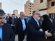 استاندار تهران برای پیگیری مصوبات سفر پیشین وارد پاکدشت شد