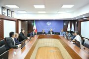 دیدار استاندارسمنان با وزیر اقتصاد و معاون وزیرراه جهت پیگیری تأمین مالی پروژه های استان