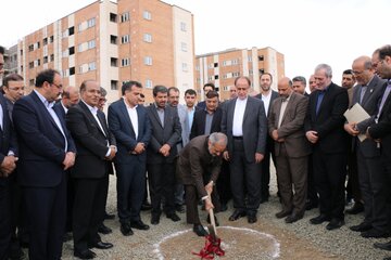 مراسم کلنگ‌زنی احداث 8 مدرسه جدید در همدان 