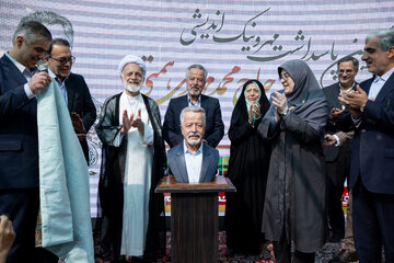 آیین پاسداشت خیر مدرسه‌ساز محمد مهدی همتی