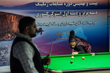 مسابقات اسنوکر دسته برتر کشور در ارومیه