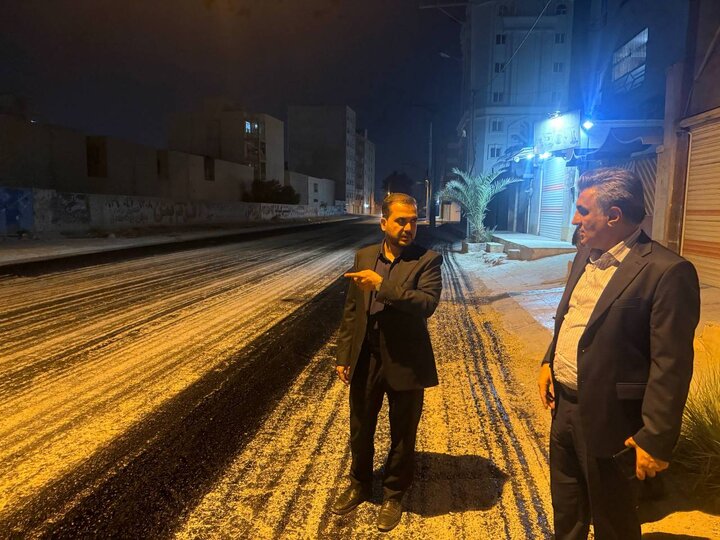 نماینده اهواز در مجلس: بیش از ۱۰۰ هزار مترمربع از معابر اهواز توسط آبفا خوزستان آسفالت شد
