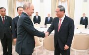 پوتین در دیدار با نخست‌وزیر چین:  روابط روسیه-چین علیه هیچ کشور ثالثی جهت‌گیری نشده است