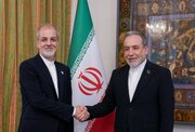 دیدار سفرای جدید ایران در ایتالیا و اوگاندا با عراقچی