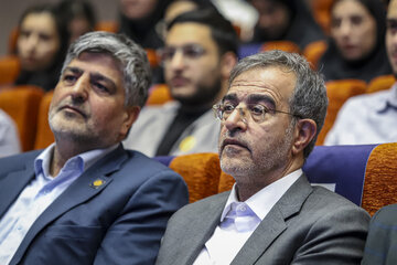 علی منتظری، رئیس جهاددانشگاهی کشور در گردهمایی اعضای هیأت علمی علوم انسانی جهاددانشگاهی سراسر کشور