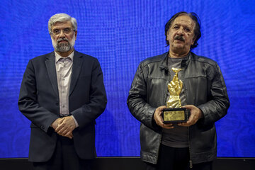 مجید مجیدی، کارگردان سینما در آیین نکوداشت بزرگان عرصه فرهنگ و هنر رضوی - مشهد