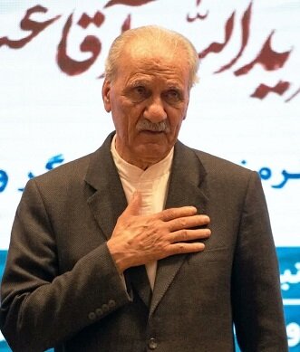 تکریم مقام علمی و هنری یدالله آقاعباسی در کرمان