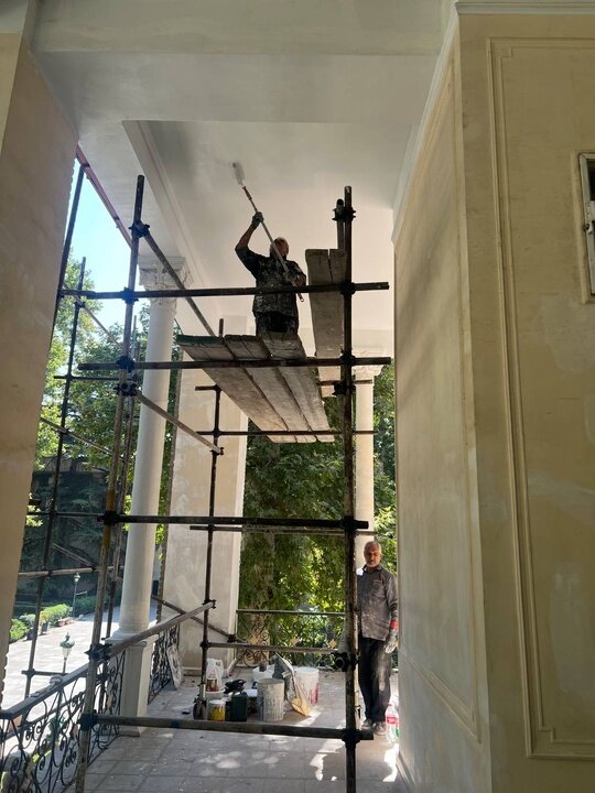 کوشک احمدشاهی در کاخ نیاوران مرمت شد