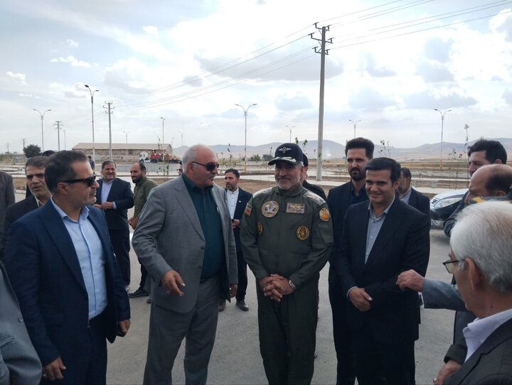 افتتاح و بهره‌برداری از میدان شهید سرلشکر خلبان علی بختیاری  شهر رزن