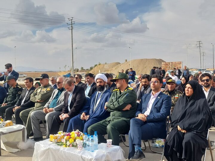 افتتاح و بهرهبرداری از میدان شهید سرلشکر خلبان علی بختیاری شهر رزن