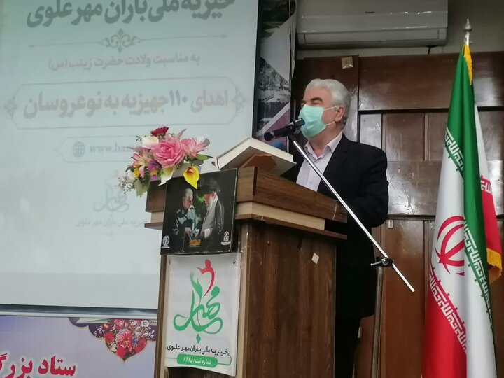 اهدای ۱۱۰ سری جهیزیه به نو عروسان کهگیلویه و بویراحمدی