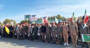 رزمایش مردمی «جانفدایان خوی» برگزار شد
