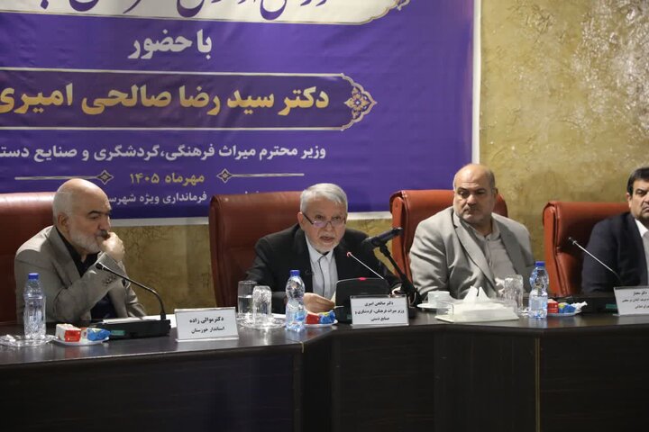 وزیر میراث فرهنگی: آبادان و خرمشهر، گنجینه‌های تاریخی و فرهنگی ایران هستند