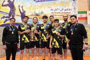 تیم والیبال ورامین قهرمان جام پرچم کشور شد