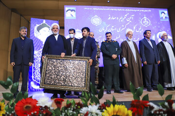 آیین تکریم و معارفه رییس کل دادگستری استان کرمان