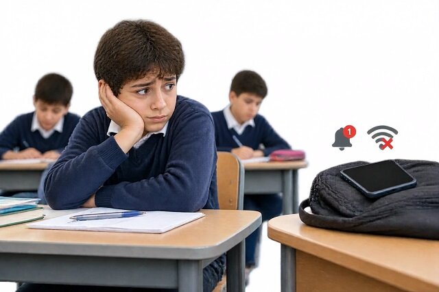 عوامل اصلی «بی‌موبایل‌هراسی» در دانش‌آموزان