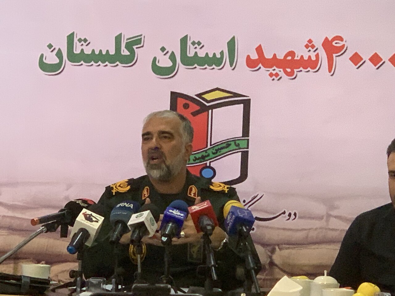 سردار حسینی: ۳۲۰ هزار سند و تصویر از شهدای گلستان جمع‌آوری شد